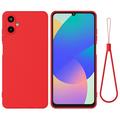 Samsung Galaxy M06/F06 5G Liquid Silicone Case with Hand Strap