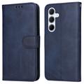 Samsung Galaxy M35 Wallet Case Magnetic Closure - Blue