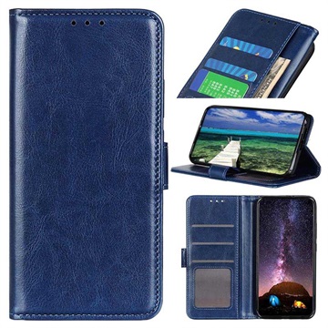 Samsung Galaxy M52 5G Futrola-Novčanik sa Magnetnim Zatvaranjem - Plava