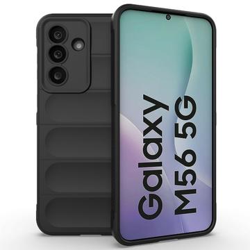 Samsung Galaxy M56 Rugged TPU Maska - Crna
