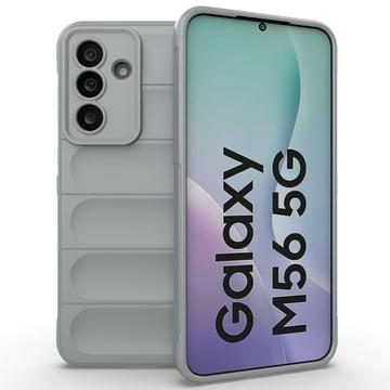 Samsung Galaxy M56 Rugged TPU Maska - Svetlosiva