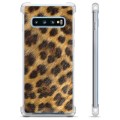 Samsung Galaxy S10 Hibridna Maska - Leopard