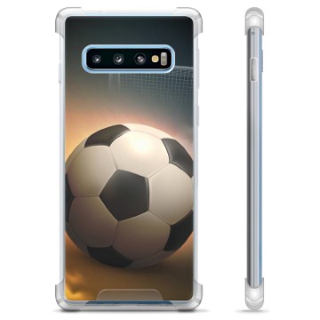 Samsung Galaxy S10+ Hibridna Maska - Fudbal