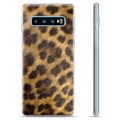 Samsung Galaxy S10+ TPU Maska - Leopard