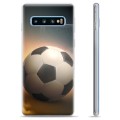 Samsung Galaxy S10+ TPU Maska - Fudbal
