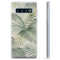 Samsung Galaxy S10+ TPU Maska - Tropski List