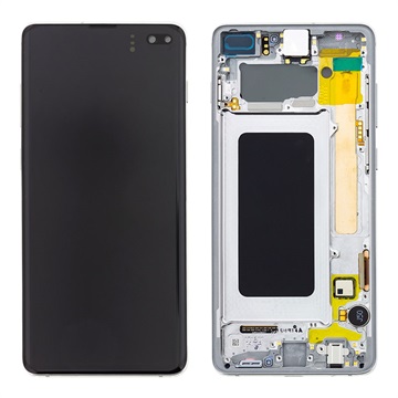 Samsung Galaxy S10+ Prednja Maska i LCD Displej GH82-18849B - Beli