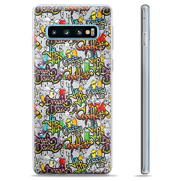 Samsung Galaxy S10+ TPU Maska - Grafiti