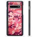 Samsung Galaxy S10 Zaštitna Maska - Pink Kamuflaža
