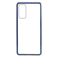 Samsung Galaxy S20 FE Magnetna Maska sa Kaljenim Staklom - Plava