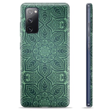 Samsung Galaxy S20 FE TPU Maska - Zelena Mandala