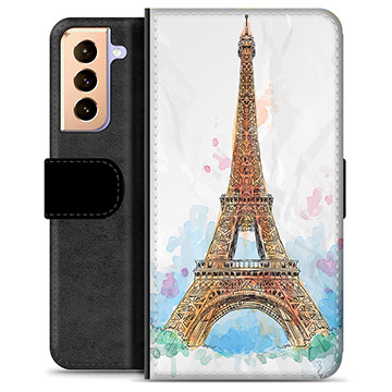 Samsung Galaxy S21+ 5G Premijum Futrola-Novčanik - Pariz