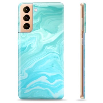 Samsung Galaxy S21+ 5G TPU Maska - Plavi Mermer
