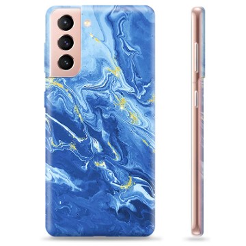 Samsung Galaxy S21 5G TPU Maska - Šareni Mermer