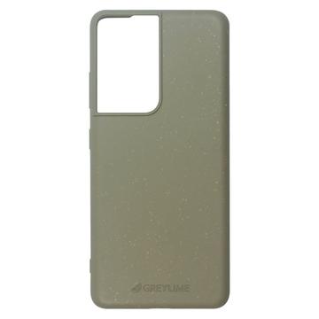 Samsung Galaxy S21 Ultra 5G GreyLime Biorazgradiva Maska - Zelena