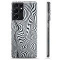 Samsung Galaxy S21 Ultra 5G TPU Maska - Hipno Zebra