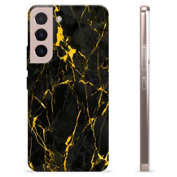 Samsung Galaxy S22 5G TPU Maska - Zlatni Granit