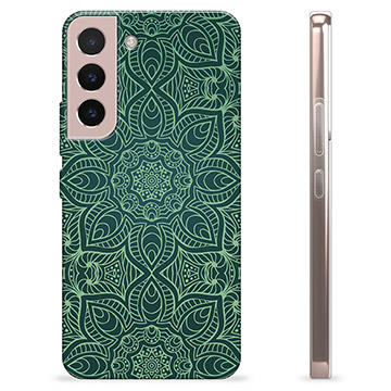Samsung Galaxy S22 5G TPU Maska - Zelena Mandala