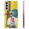 Samsung Galaxy S22 5G TPU Maska - Retro Art
