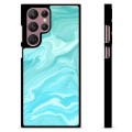 Samsung Galaxy S22 Ultra 5G Zaštitna Maska - Plavi Mermer