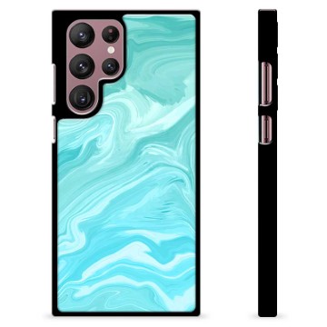 Samsung Galaxy S22 Ultra 5G Zaštitna Maska - Plavi Mermer