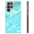 Samsung Galaxy S22 Ultra 5G TPU Maska - Plavi Mermer