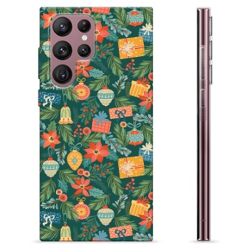 Samsung Galaxy S22 Ultra 5G TPU Maska - Novogodišnji Ukrasi