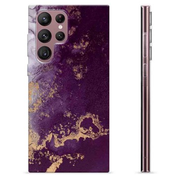 Samsung Galaxy S22 Ultra 5G TPU Maska - Zlatna Šljiva