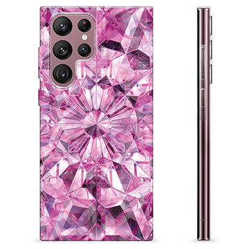 Samsung Galaxy S22 Ultra 5G TPU Maska - Pink Kristal