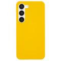 Samsung Galaxy S23 5G Gumirana Plastična Zaštitna Maska - Žuta