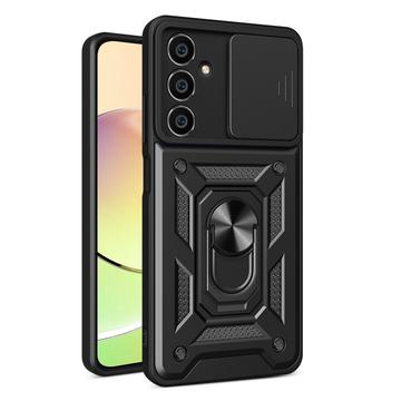 Samsung Galaxy S23 FE Hibridna Maska sa Rotirajućim Prstenom i Štitnikom za Kameru