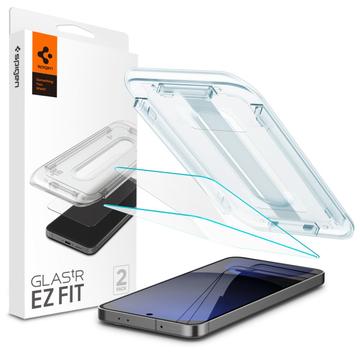 Samsung Galaxy S24 FE/A56 Spigen Glas.tR Ez Fit Zaštitno Kaljeno Staklo - 9H - 2 Kom.
