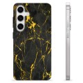Samsung Galaxy S24 TPU Maska - Zlatni Granit
