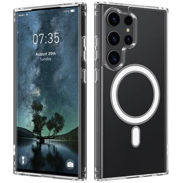 Samsung Galaxy S24 Ultra Hibridna Zaštitna Maska - Kompatibilna sa MagSafe - Providna