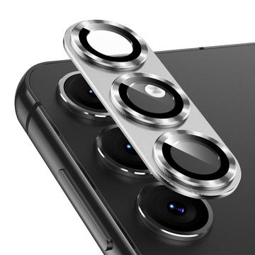 Samsung Galaxy S25 Hat Prince Full Cover Zaštitno Staklo Za Kameru - Srebna