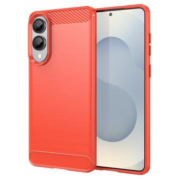 Samsung Galaxy S25 Edge Brušena TPU Zaštitna Maska - Ugljenično Vlakno