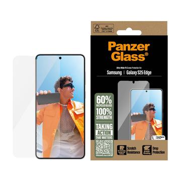 Samsung Galaxy S25 Edge PanzerGlass Ultra-Wide Fit EasyAligner Zaštitno Staklo - Providno