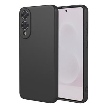 Samsung Galaxy S25 Edge Shockproof Silicone Case - Black