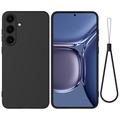 Samsung Galaxy S25 FE Liquid Silicone Case with Hand Strap