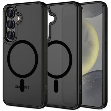 Samsung Galaxy S25 FE Tech-Protect Magmat Maska - MagSafe kompatibilna - Mat Crna