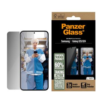 Samsung Galaxy S25 PanzerGlass Ultra-Wide Fit Privacy EasyAligner Zaštitno Staklo