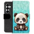 Samsung Galaxy S25+ Premijum Futrola-Novčanik - Panda