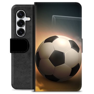 Samsung Galaxy S25+ Premijum Futrola-Novčanik - Fudbal