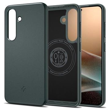 Samsung Galaxy S25 Spigen Thin Fit Mag MagSafe Case - Abyss Green