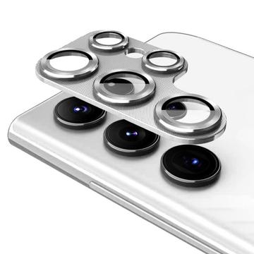 Samsung Galaxy S25 Ultra Hat Prince Full Cover Zaštitno Staklo Za Kameru - Srebna