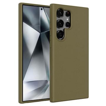 Samsung Galaxy S25 Ultra Biorazgradiva Maska - Tamnozelena