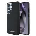 Samsung Galaxy S25 Ultra Karl Lagerfeld Saffiano Metal Logo Case - Black