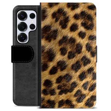 Samsung Galaxy S25 Ultra Premijum Futrola-Novčanik - Leopard
