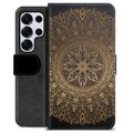 Samsung Galaxy S25 Ultra Premijum Futrola-Novčanik - Mandala