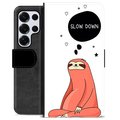 Samsung Galaxy S25 Ultra Premijum Futrola-Novčanik - Slow Down